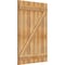 Ekena Millwork Joined Board-n-Batten Shutters w/Z-Bar, Rough Sawn Western Red Cedar, 32 1/4W x 47H, PR RBJ06Z32X047RWR - alternate 4